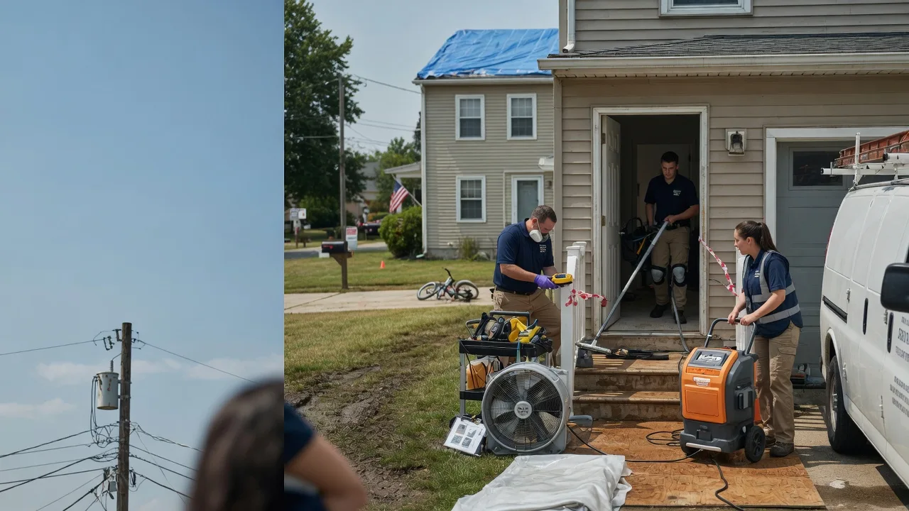 Water Damage Repair in Parker, SD near me